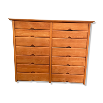 Seztz solid beech chest of drawers