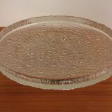 Large glass bowl by Tapio Wirkkala for Iittala, Finland, 1960s.