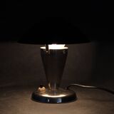 1930s Bauhaus Table Lamp with Adjustable Shade, Czechoslovakia