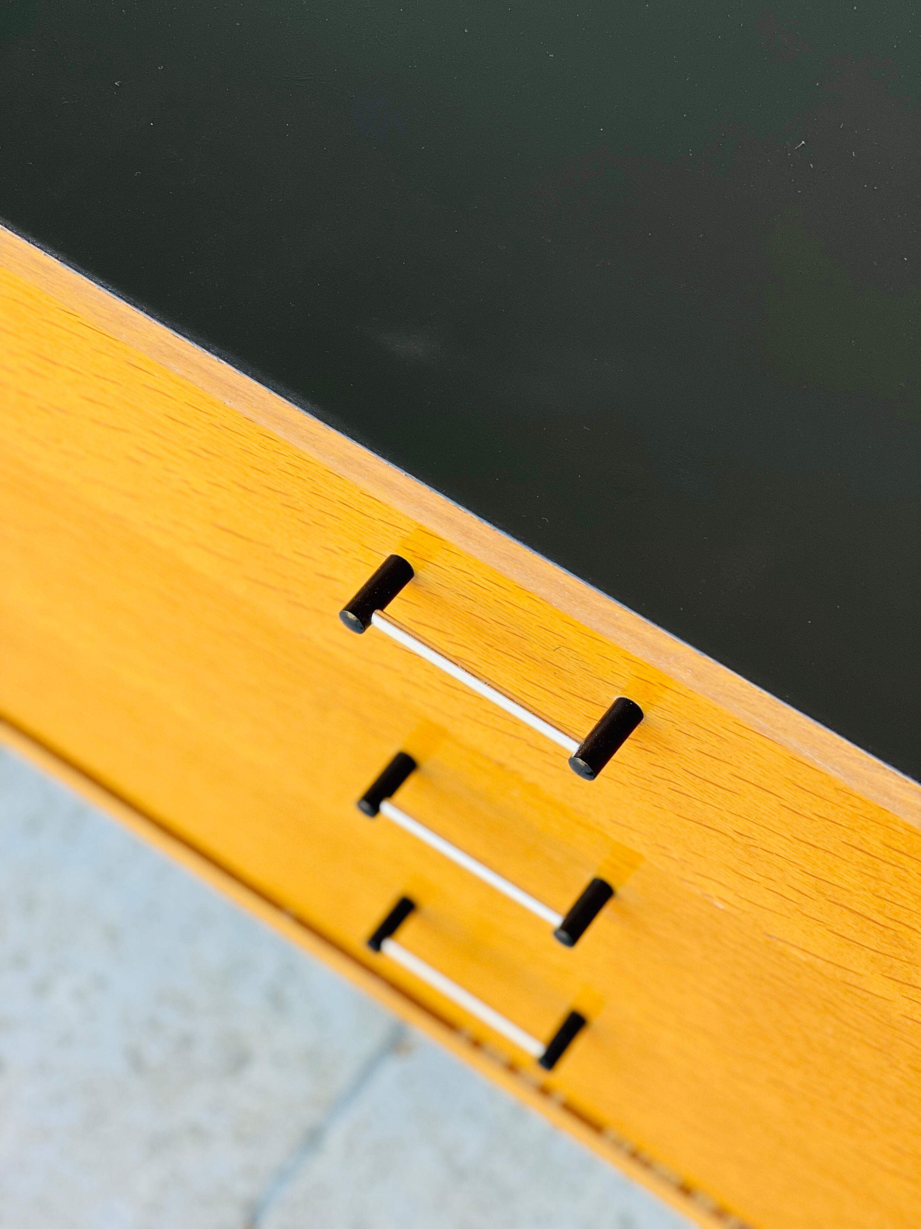 Vintage oak row 1960