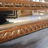 19th century mirror with parecloses 173 x 105