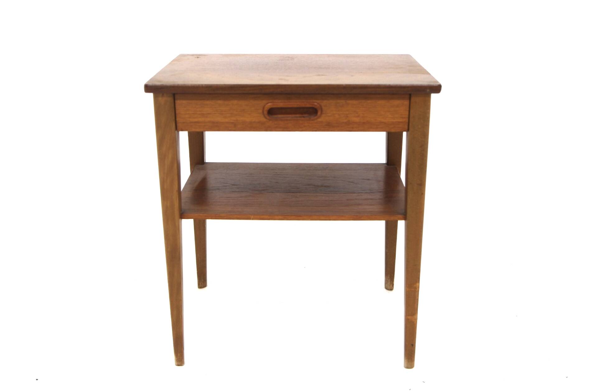 Table de chevet scandinave en teck, Suède, 1960