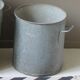 Bassine vintage 'bouilleur' en zinc