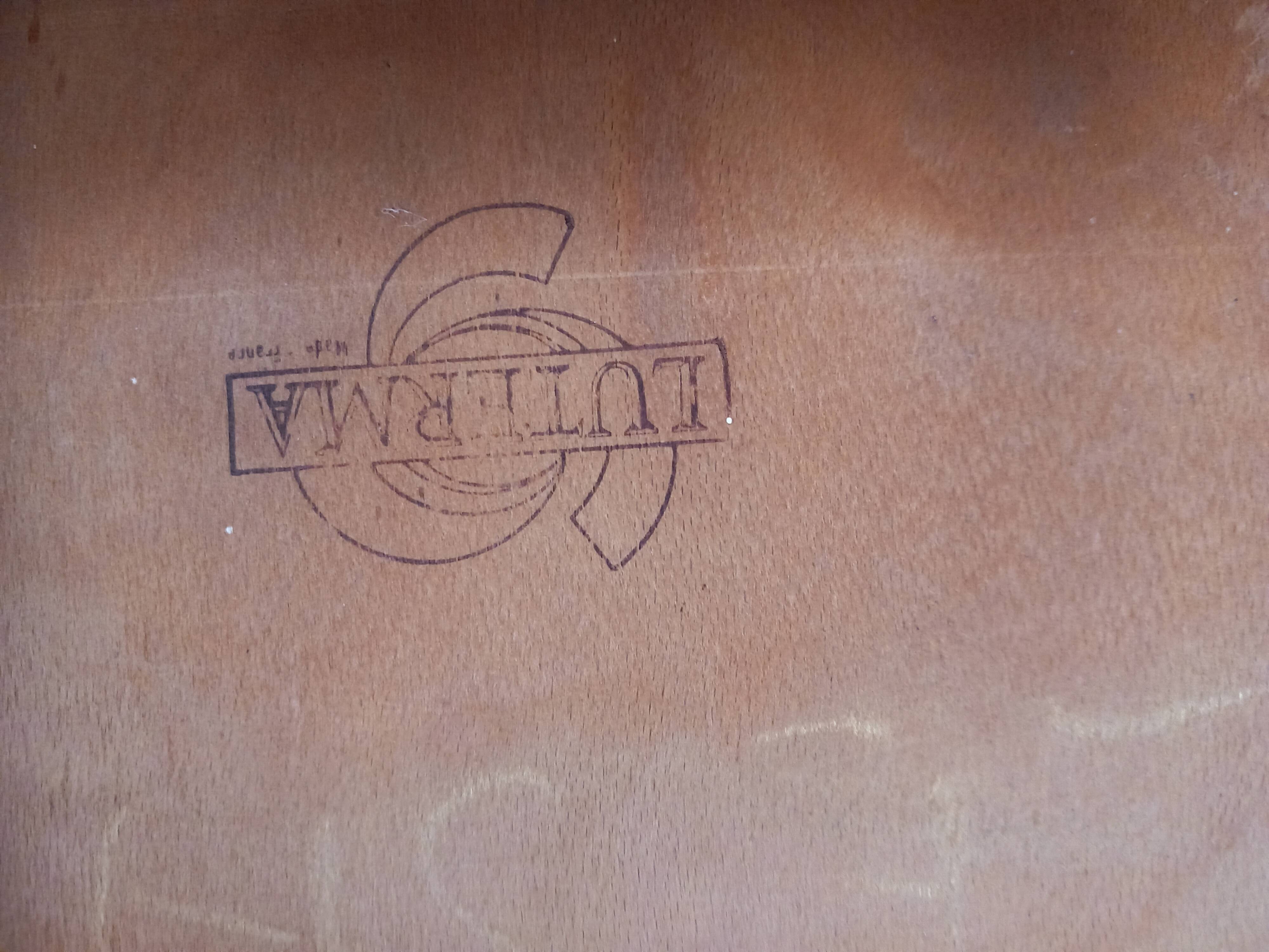 6 chairs luterma 1950