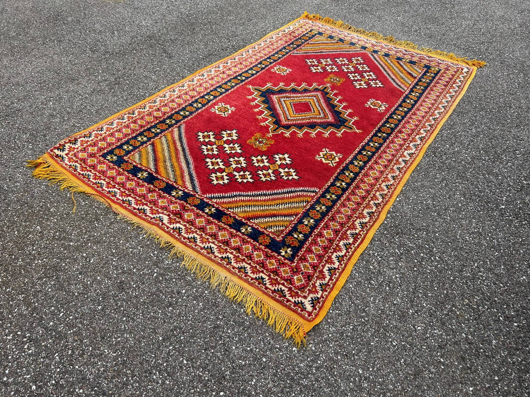 vintage berber rug