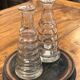 Bistro decanter "absinthe topette" in glass early twentieth century