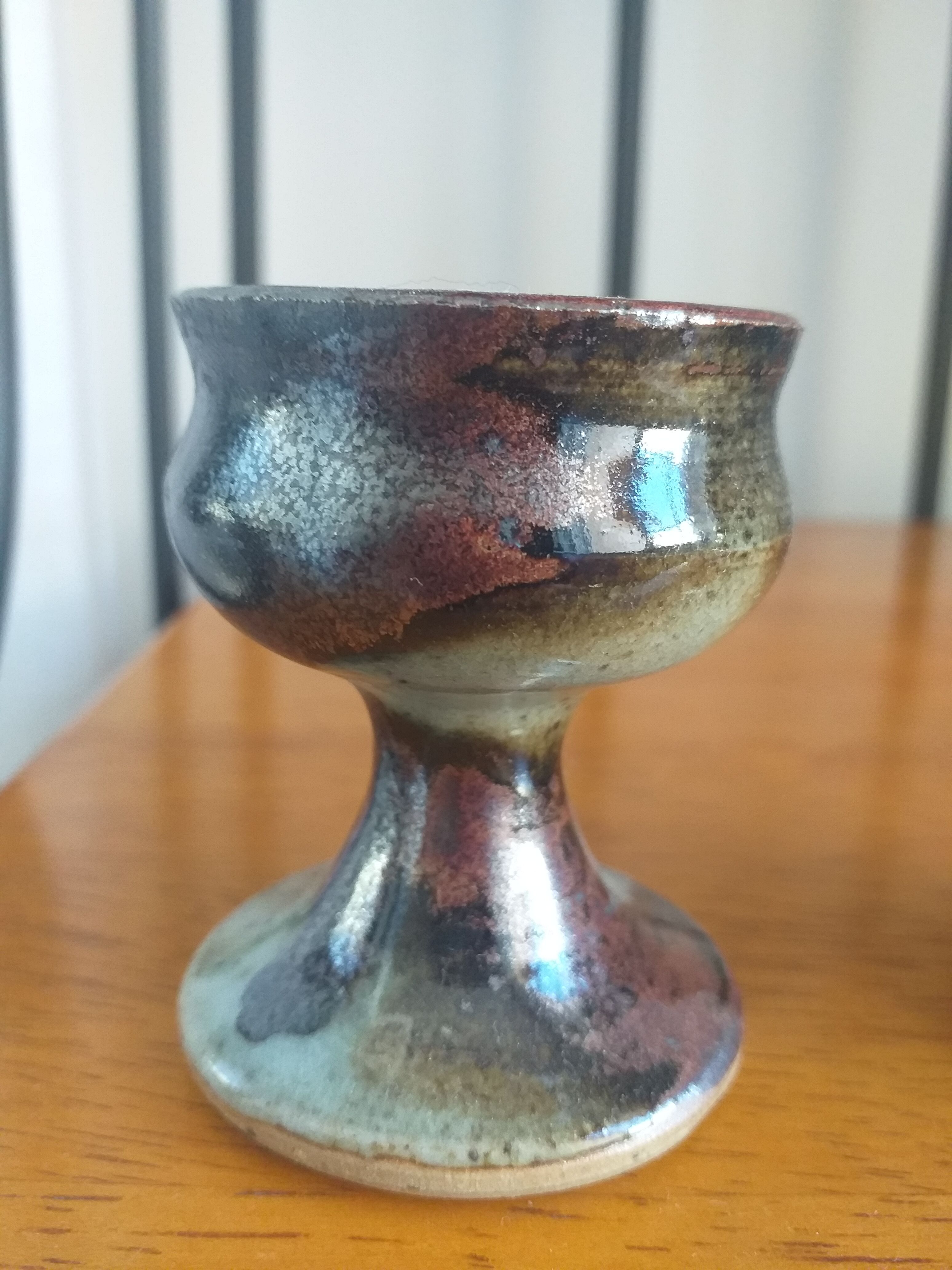 Glazed stoneware shell