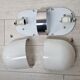 Vintage wall lamps in burnished brass, 1960s, set of 2