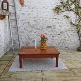 Table basse campagne en chêne