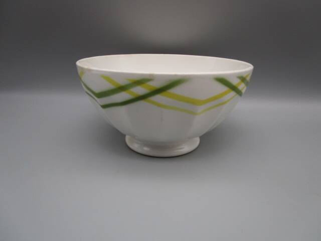 Old earthenware bowl