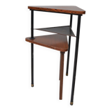 Side table with swivel seat
