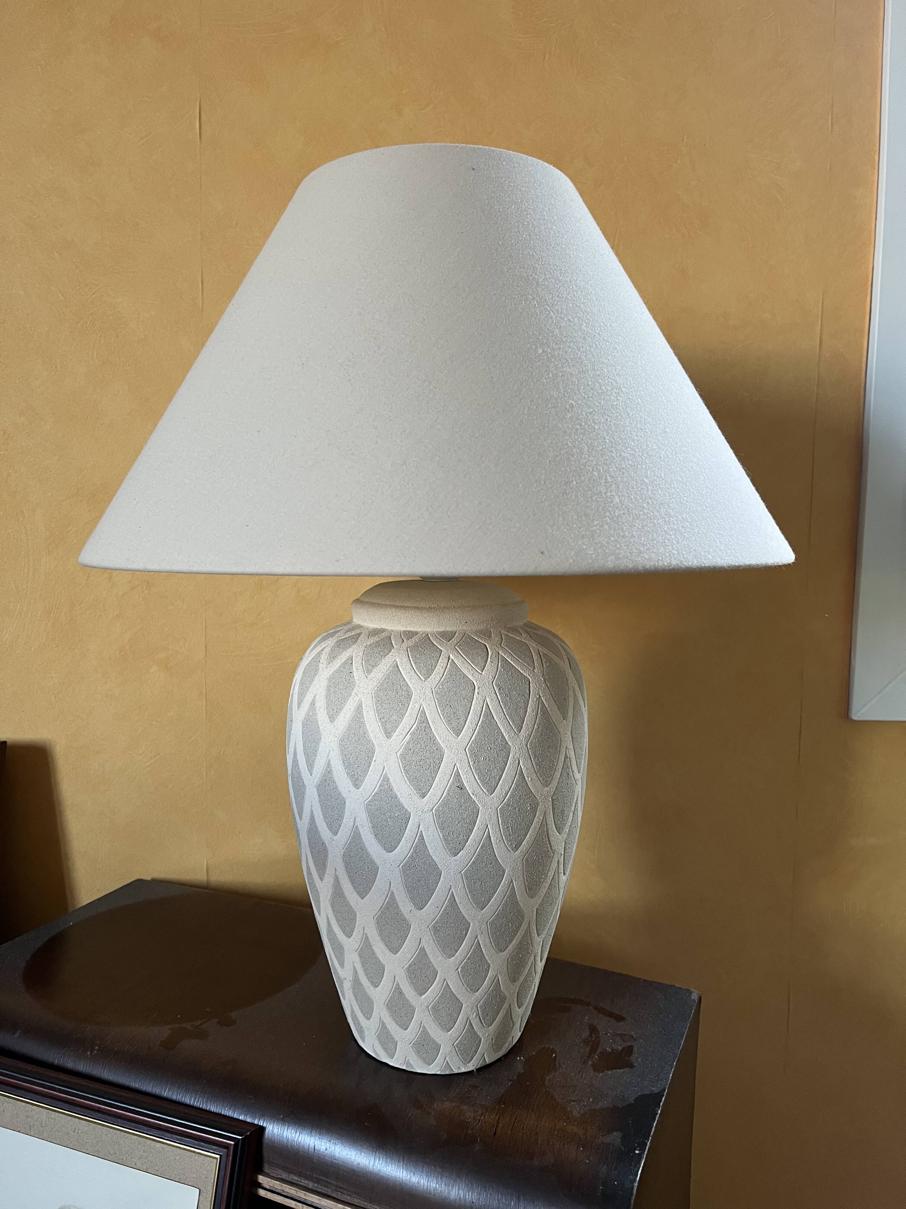 Geometric decor lamp 1980