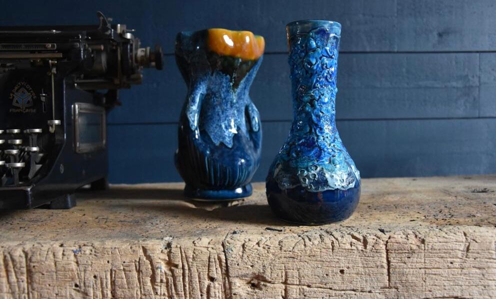 Vase bleu