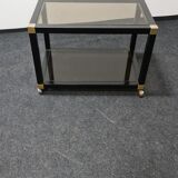 Vintage rolling side table