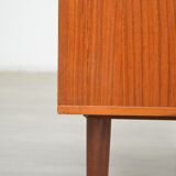 Commode à tiroirs mid-century en teck