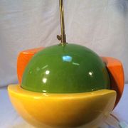 Vintage lamp "Laurence" ball format by François Chatain for Roche Bobois - 80s