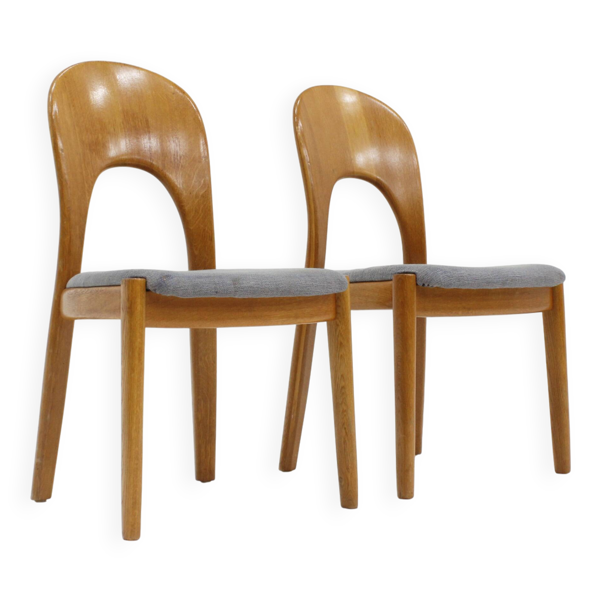 Vintage Danish Dining Chairs by Niels Koefoed for Koefoeds Hornslet, Set of
