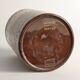 Scandinavian Modern Brown Cylindrical Vase, Jerk Werkmäster, Nittsjö Sweden 1960