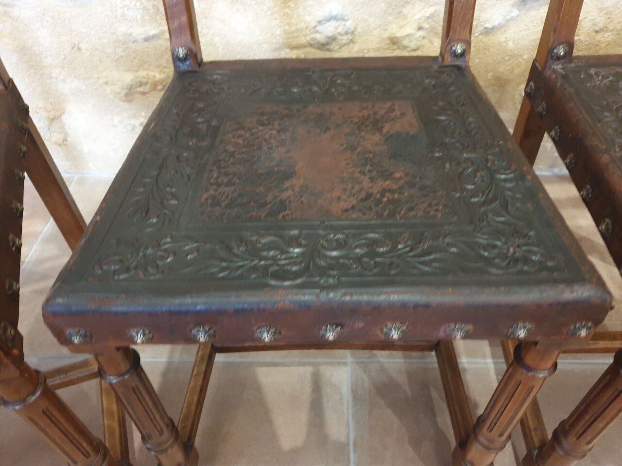5 henry ii chairs