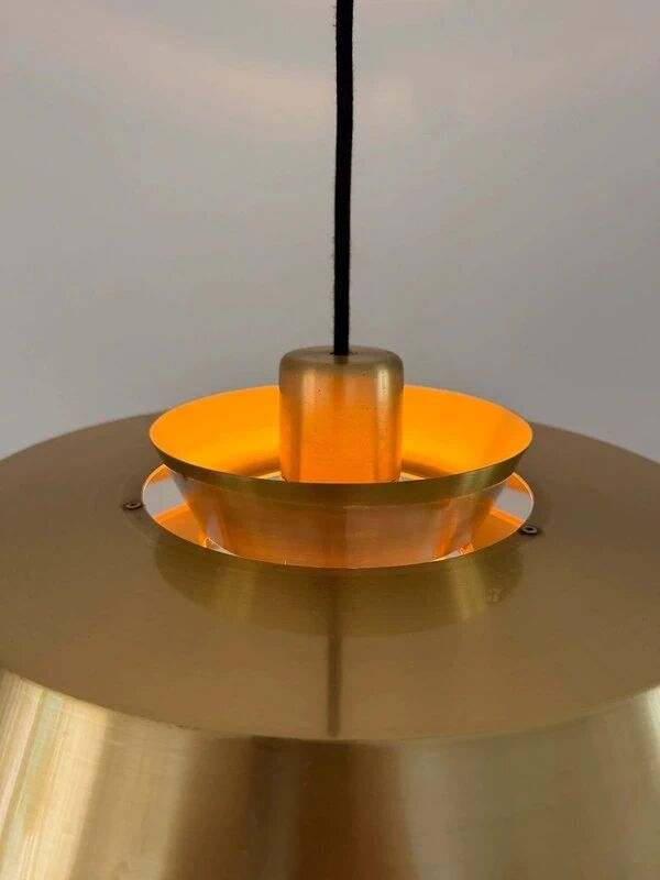 Vintage Fog & Morup Nova pendant - Brass - Jo Hammerborg - Danish design lamp