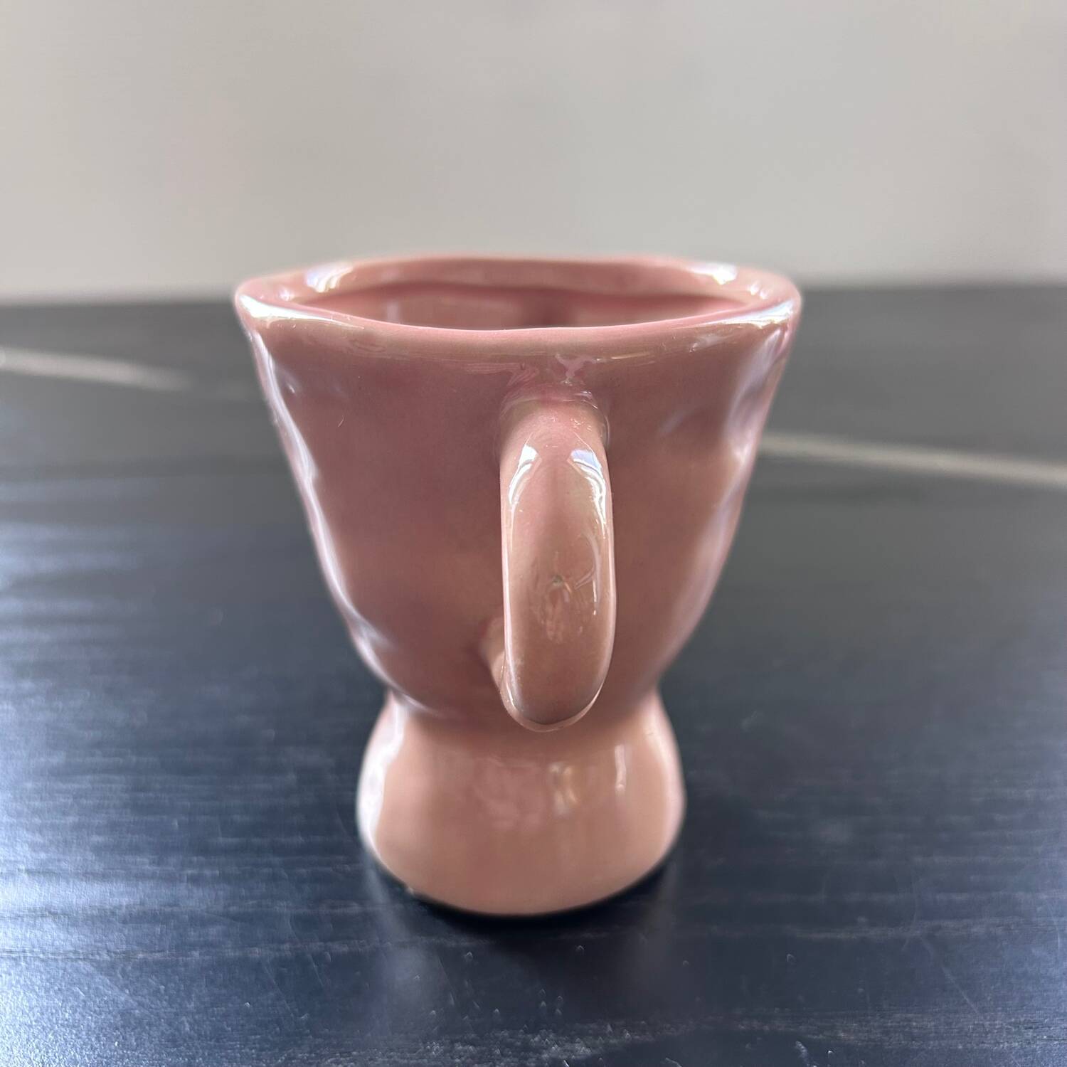 Pink handmade vase