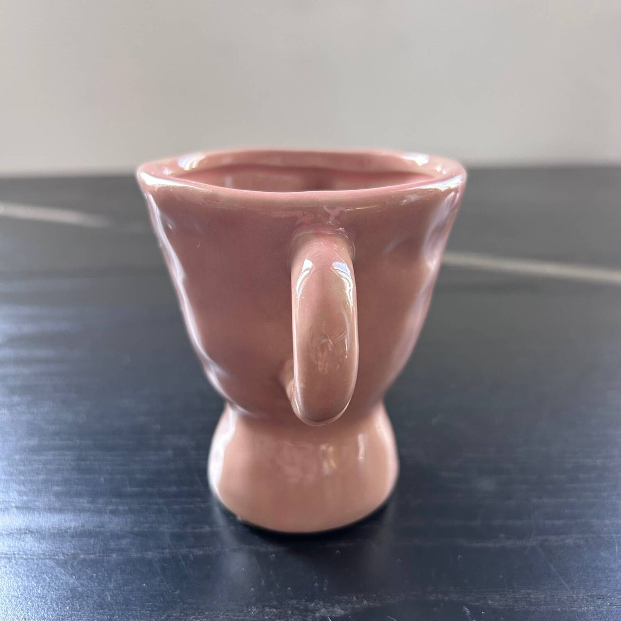 Vase artisanal rose