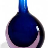 Murano Glass Large Bottle by Flavio Poli for Seguso Vetri D´Arte, Italy, 1960s