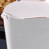 Small patinated vintage chest of drawers/bedside table