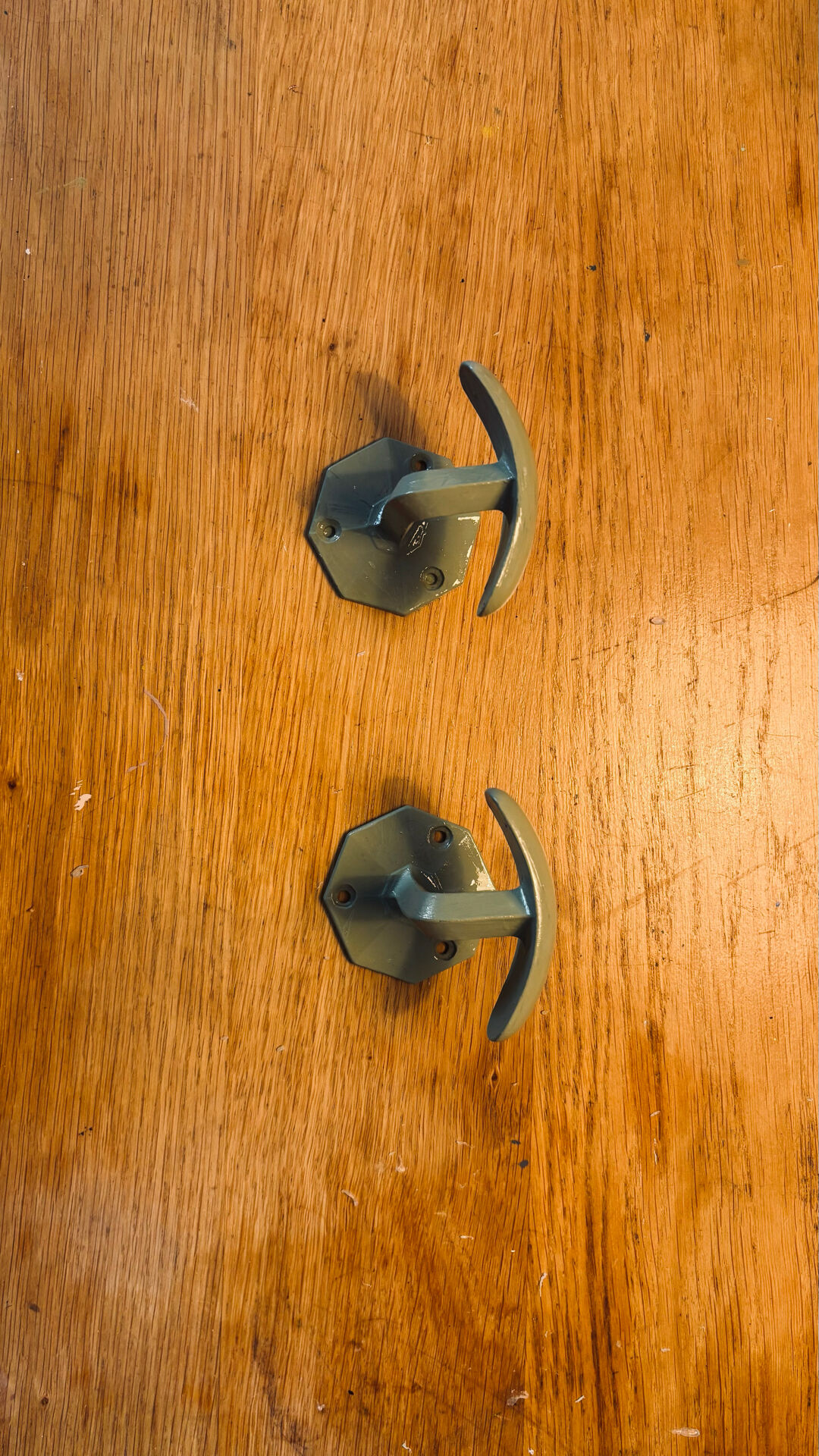 Vintage coat hooks