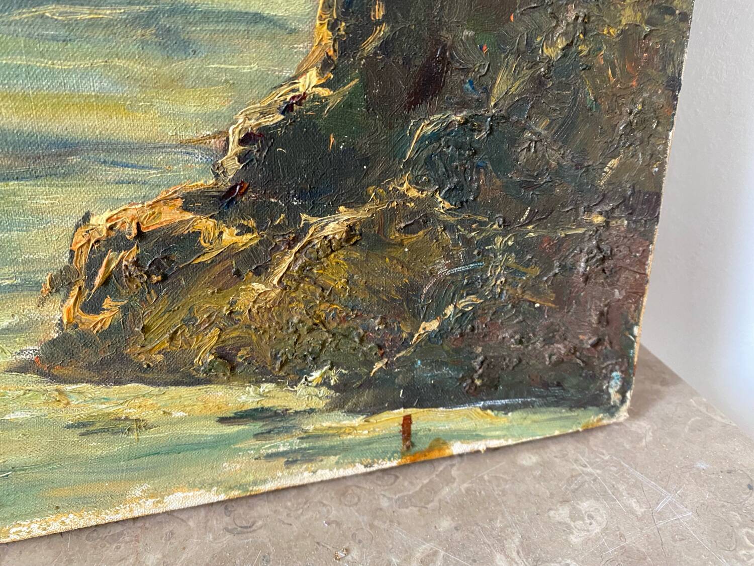 Paysage de voiliers en mer