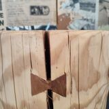 Tabouret ébéniste