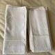 Lot de serviettes monograme MR