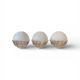 3 antique glass globes for wall lamp chandelier