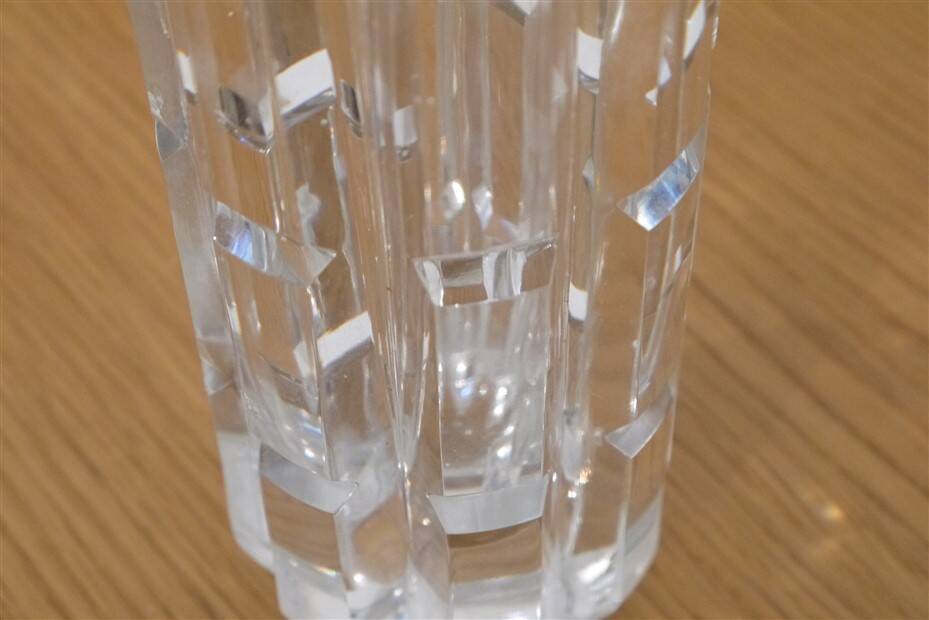 Swedish glass vase by Orrefors 1970