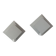 Pair of vintage wall lights, white lacquered metal, Netherlands 1970s