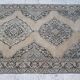 Vintage Turkish hallway rug 143x391 cm