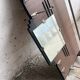 Art Deco wall coat rack with mirror