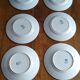 6 flat plates St Amand model Marie-Louise