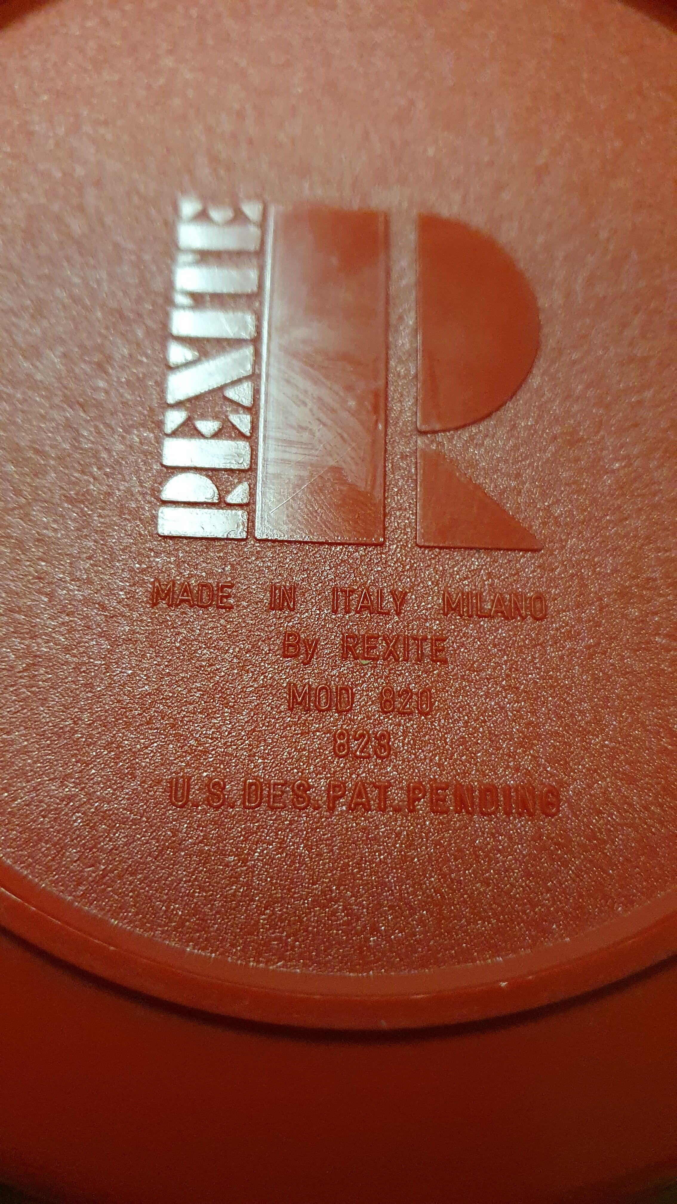 Ashtray Rexite Milano 70s