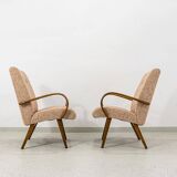 Page 1 of 17 Armchairs type 53 by J. Smidek, Ton, Czechoslovakia, 1960s, se