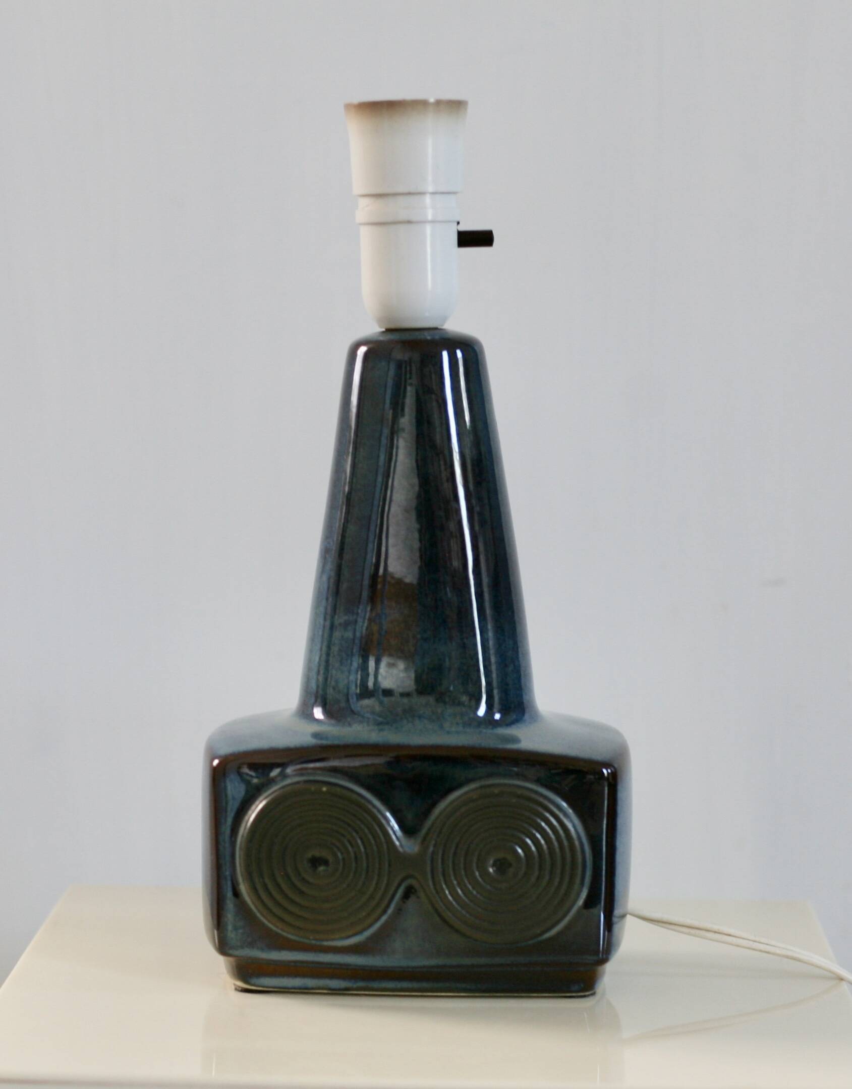 Lampe en céramique Soholm, Danemark, années 70