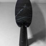 'Eros' console table in black marquina marble by Angelo Mangiarotti