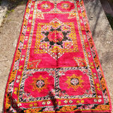 Vintage Moroccan Berber carpet Boujaad by Khenifra XXL 352x174 cm