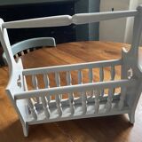 Old vintage magazine rack