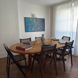 Scandinavian extendable teak table – 60s