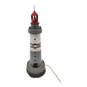 Vintage Lighthouse Lamp