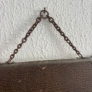 Vintage 1930s triptych barber mirror registered G.B Paris - 28 x 69 cm