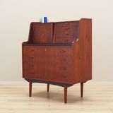 Teak secretary, Danish design, 1970s, production: Denmark