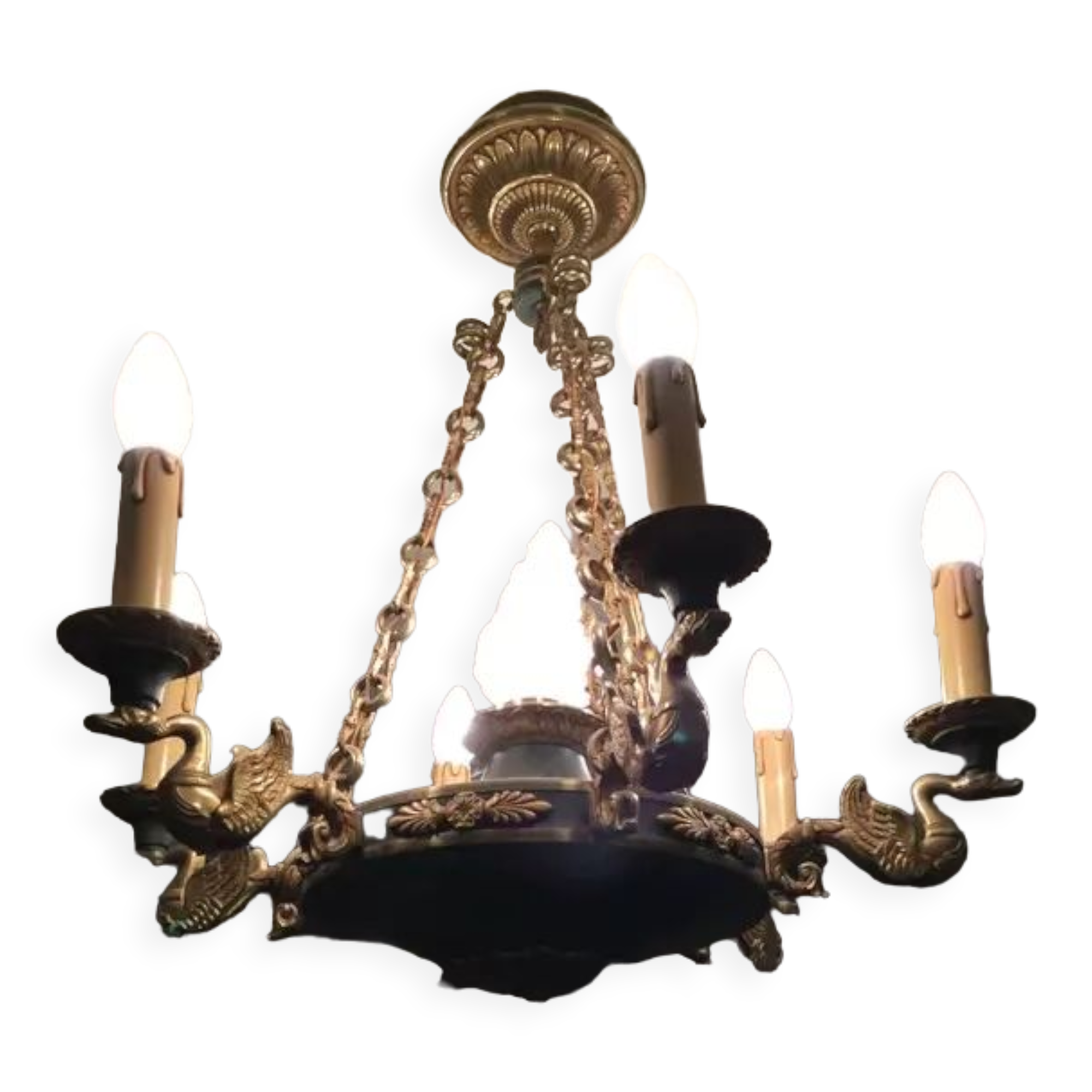 Empire style chandelier