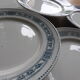 Set de 6 assiettes à dessert en terre de fer du Moulin des Loups modèle Pasteur